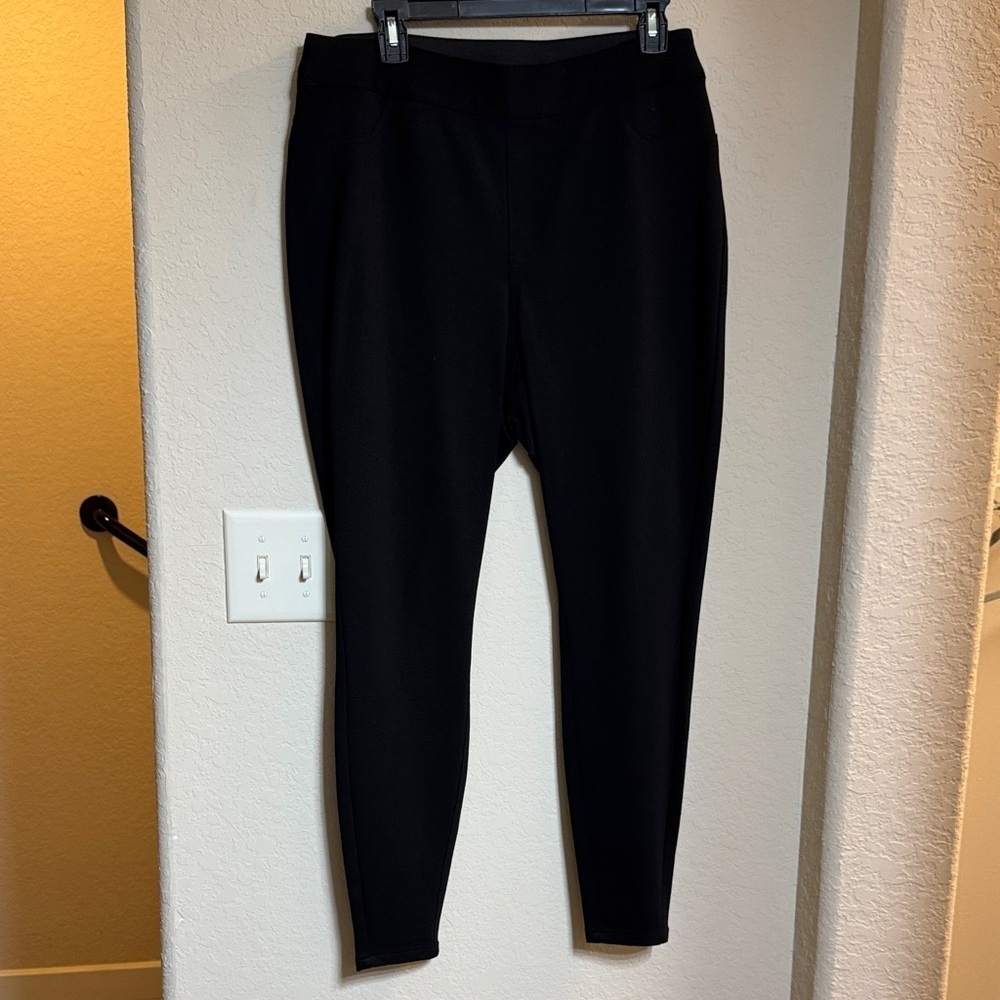 Lane Bryant Black Slim Fit Pants Size 14/16
